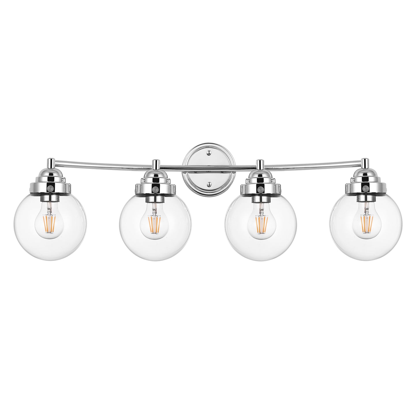 4-light vanity light features