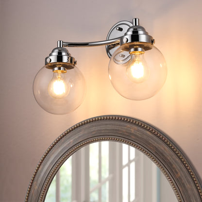 2-light vanity light features