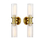 Modern Gold 2 pack Cylinder Wall Sconces