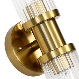 Modern Gold 2 pack Cylinder Wall Sconces